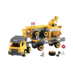 Arbejdsbil, stor med kran, byg selv