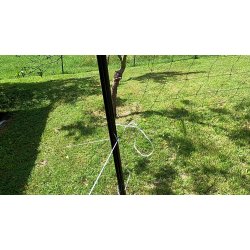 Badmintonst 2 personer og net