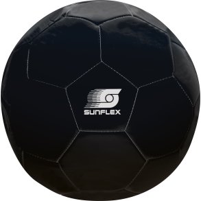 Fodbold sort hj kvalitet str. 5