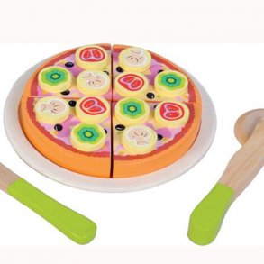 Pizza-vegetar, legemad i tr, Woet