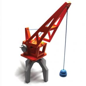 Container Kran, tr orange