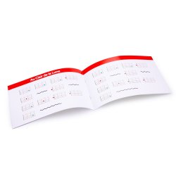 Guitar, natur/bl, 64 cm - udgr