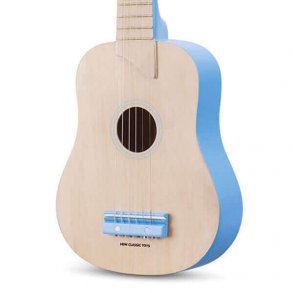 Guitar, natur/bl, 64 cm - udgr