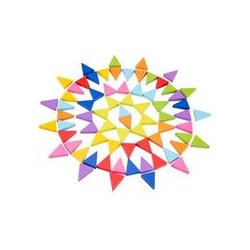 Ottekantet puslespil, tr, udgr f tilbage