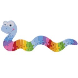 Alfabet slange puslespil