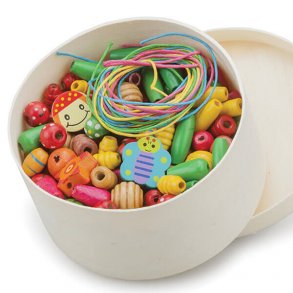 Trperler, douche farver med snor, Woet