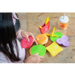 Fastfood legemad, tr, udgr 