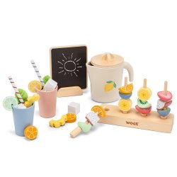 Sommer legest m/frugter p pinde, Woet