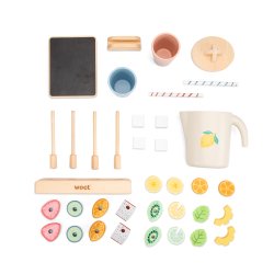 Sommer legest m/frugter p pinde, Woet