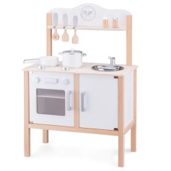 Bon Appetit Legek�kken, hvid/natur tr�