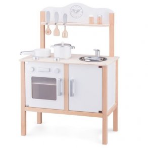 Bon Appetit Legekkken, hvid/natur tr