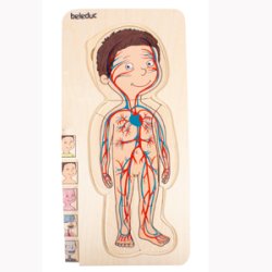 Dreng, 5-lags puslespil i tr