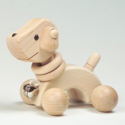 Rangle hund uden farver &amp; lak, tr