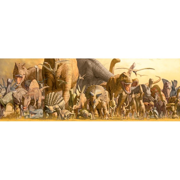 Dinosaur plakat, panorama af Takino