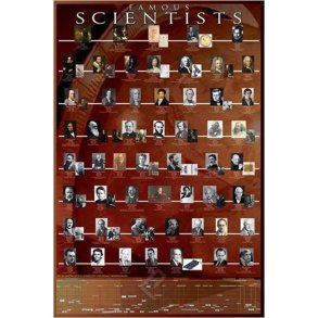 Bermte videnskabsfolk plakat, kun f tilbage