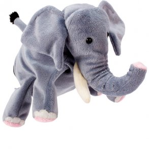 Elefant hnddukke