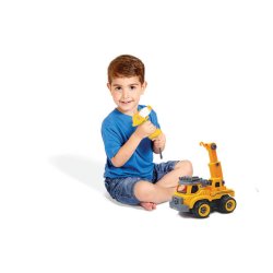 Kranbil byg selv m/ fjernstyring og lyd