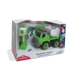 Skraldebil, byg selv m/lyd og fjernstyring