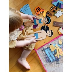 Pkldningsdukker badeleg Gl. ske  ny designske p vej