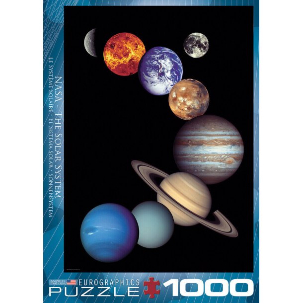 NASA Planeter, 1000 brikker