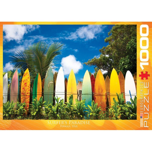 Surf Hawaii puslespil, 1000