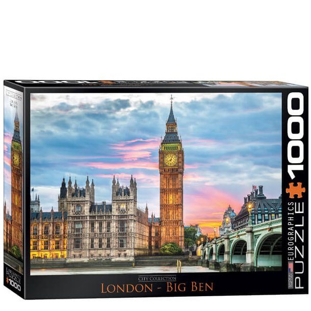 London Big Ben puslespil 1000