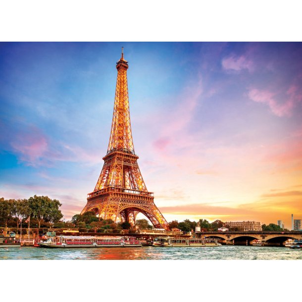Eiffel Trnet Paris puslespil 1000