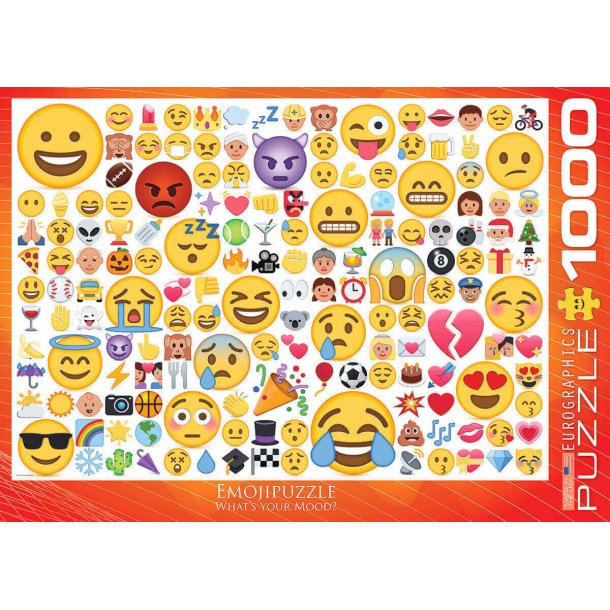 Emoji - Smiley puslespil