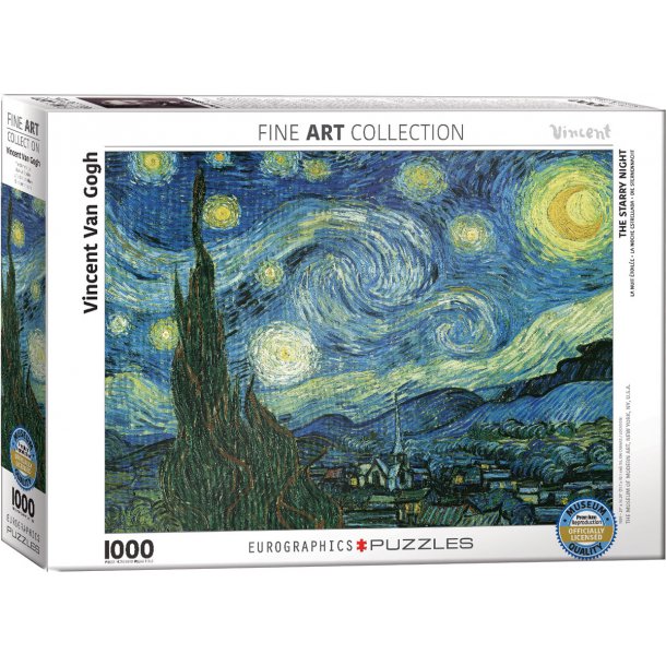 Van Gogh, Starry Night puslespil