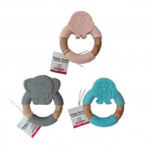 Bidering m/dyr, silikone & tr, display m/12