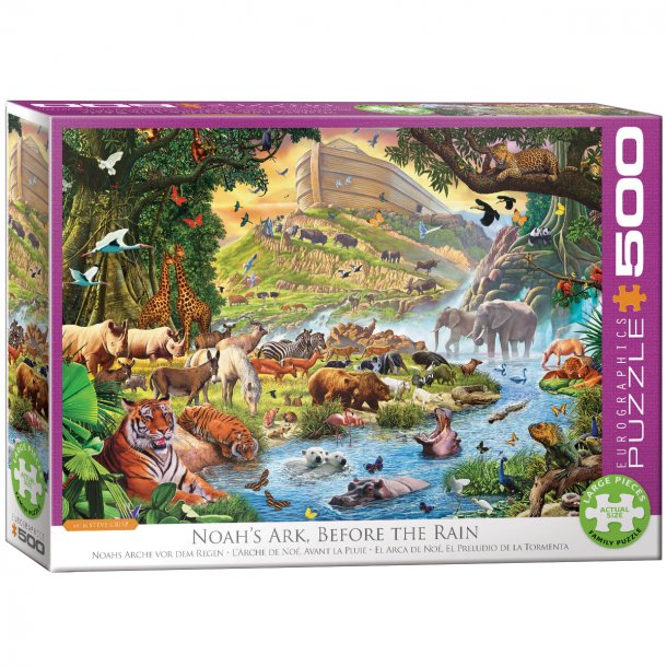 Noahs Ark puslespil, Fr regnen, 300 XL