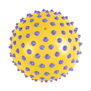 Sansebold prik Gul & Lilla 18 cm 