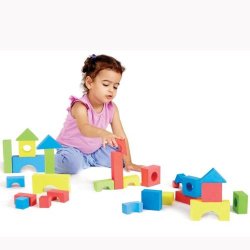 Edu-Colour skum klodser 80 styk 3,5 cm tykke