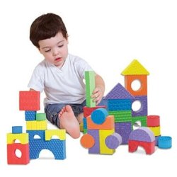 Skum klodser med struktur