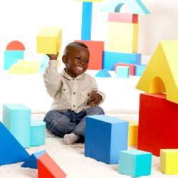 Edu-Colour 32 store skumklodser 7,6 cm