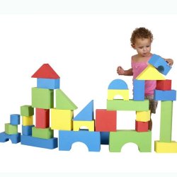 Edu-Colour 32 store skumklodser 7,6 cm