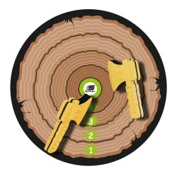 kse kaste spil - skum &amp; velcro