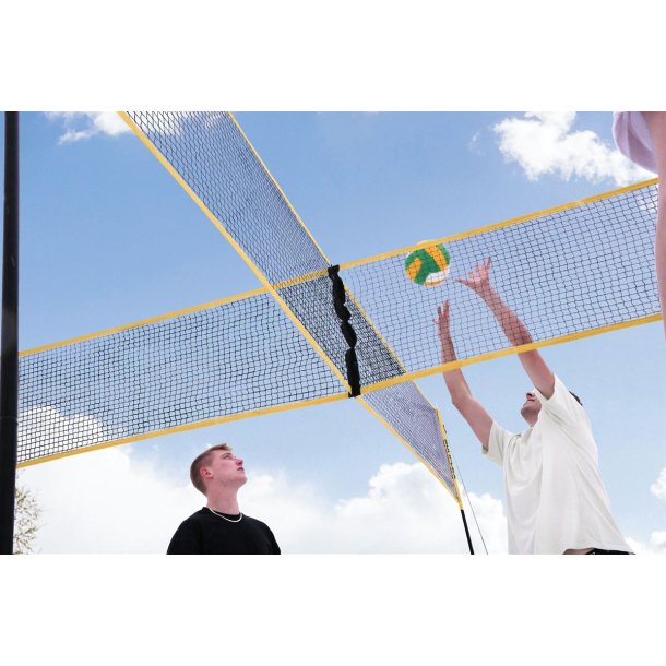 Volleyball &amp; Fodbold krydsnet/ crossnet - X net