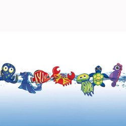 Svmmedyr flyder halvt i overfladen, neopren