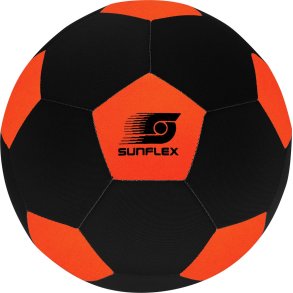 Fodbold, sort/ orange, neopren