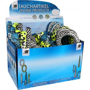Dykke-ringe, stave, haleslr - neopren, display m/36