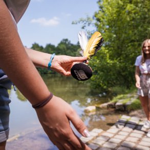 Peteca fod-hnd spil,  Tiki neopren