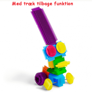 Magic Brix byggeklodser, trk-tilbage Nopper