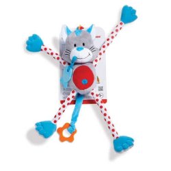 Den glade plys-kat bamse