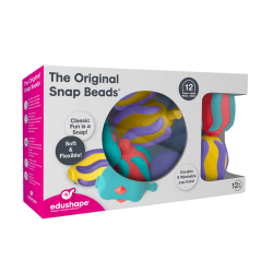 Klik-Perler, store m/struktur 12pak +12M