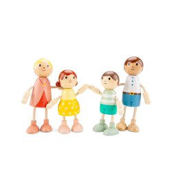 Dukkehus Dukker Pastel FSC, Woet