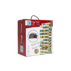 Klodsmajor, ekstra stort, med terning