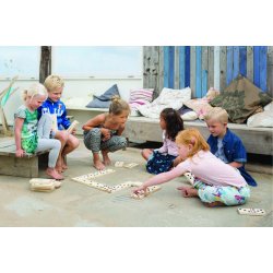 Domino, ekstra stort, tr