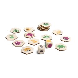 Huskespil - jagt insekter, tr