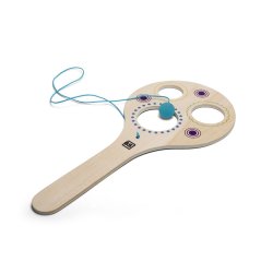 Bat spil for 1 person, med bold i elastik